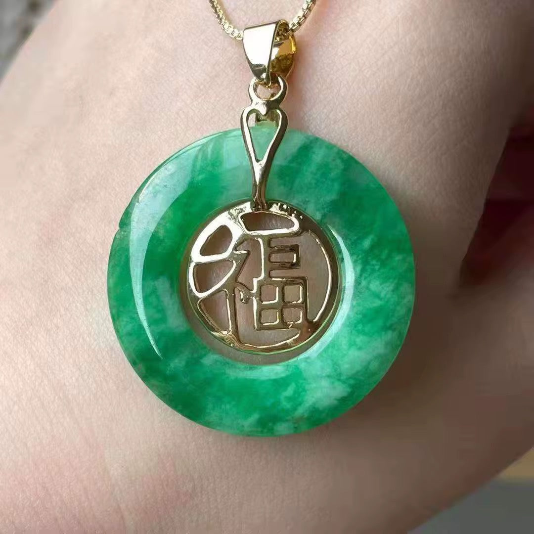 Emerald Peace Buckle