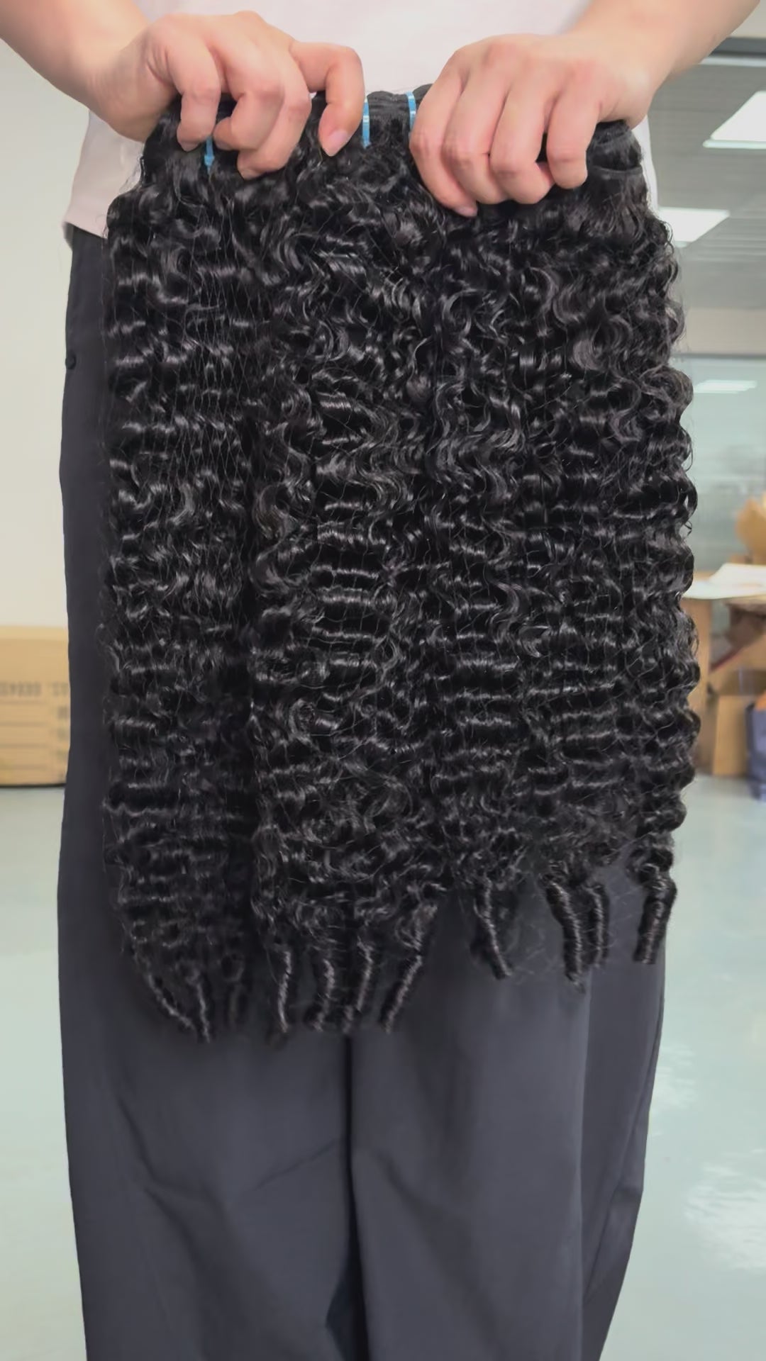 Burmese Curly Raw Hair Bundles